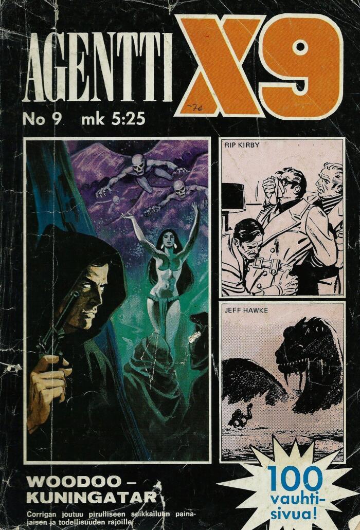 Agentti X9, #9/1976