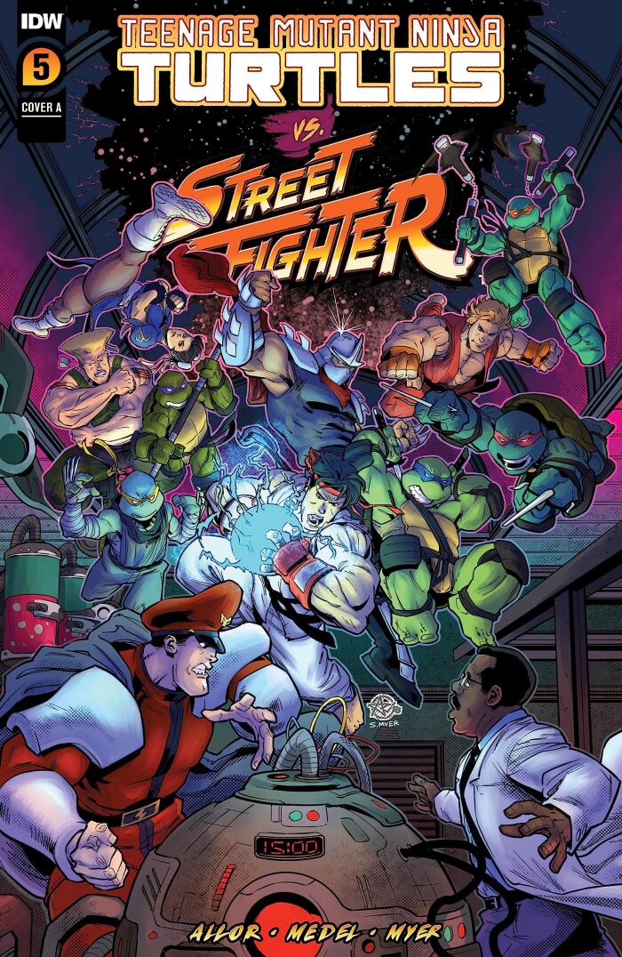 Teenage Mutant Ninja Turtles vs. Street Fighter #5