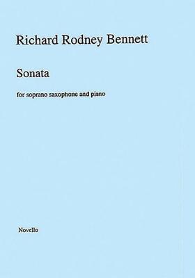 Richard Rodney Bennett: Sonata for Soprano Saxophone and Piano
