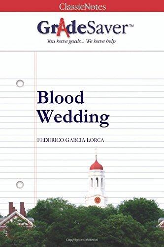 GradeSaver(TM) ClassicNotes: Blood Wedding