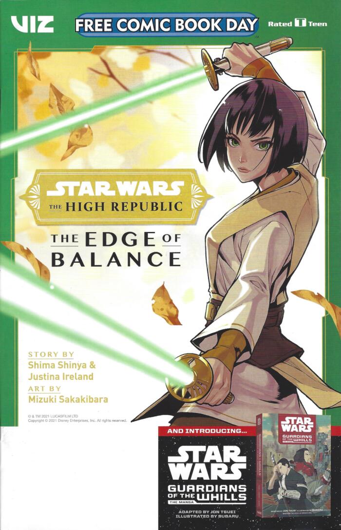 Star Wars: The High Republic - FCBD - The Edge of Balance/Guardian of the Whills