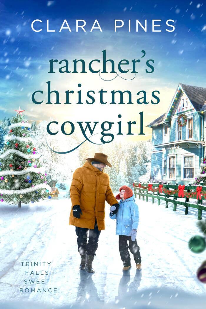 Rancher's Christmas Cowgirl (Trinity Falls Sweet Romance #9)