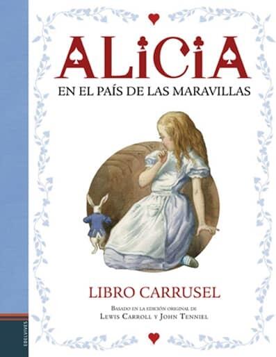 Alicia en el País de las Maravillas Libro Carrusel