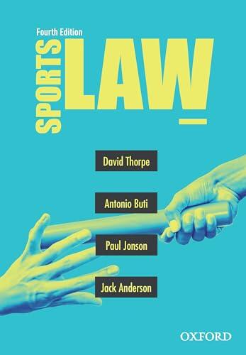 Sports Law 4e eBook