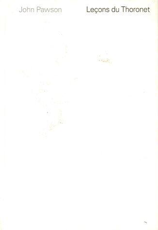 Leçons du Thoronet