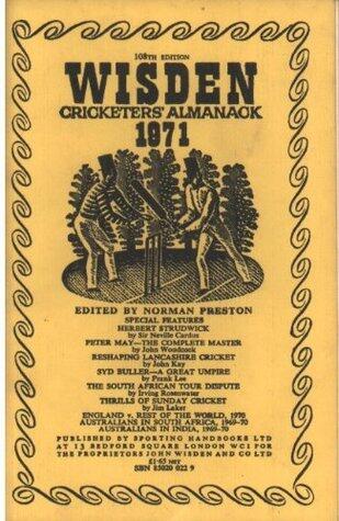 Wisden Cricketers' Almanack 1971