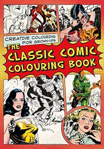 Classic Comic Colouring Book
