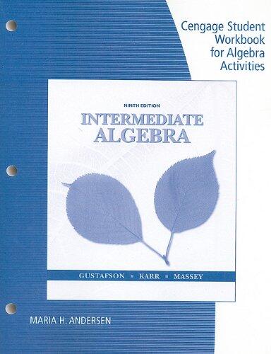Student Workbook for Intermediate Algebra (9th)