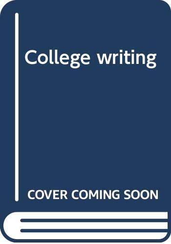 College writing
