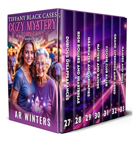 Tiffany Black Cases Cozy Mystery Compilation Books 27 to 33