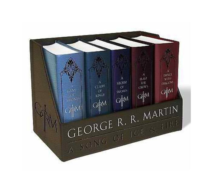 George R. R. Martin's a Game of Thrones Leather-Cloth Boxed Set