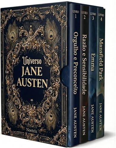 Universo Jane Austen - 4 Livros - Orgulho e Preconceito, Razão e Sensibilidade, Emma e Mansfield Park: O universo essencial de Jane Austen: Guia de Leitura + Originais da Autora