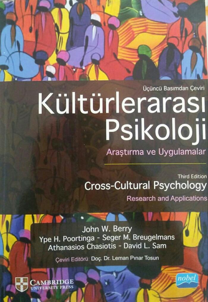 Kültürlerarası Psikoloji : Araştırma ve Uygulamalar
