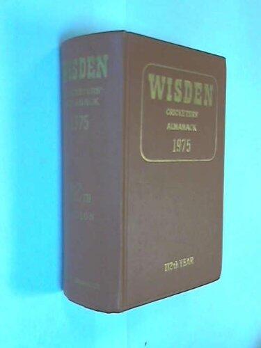 Wisden Cricketers' Almanack 1975