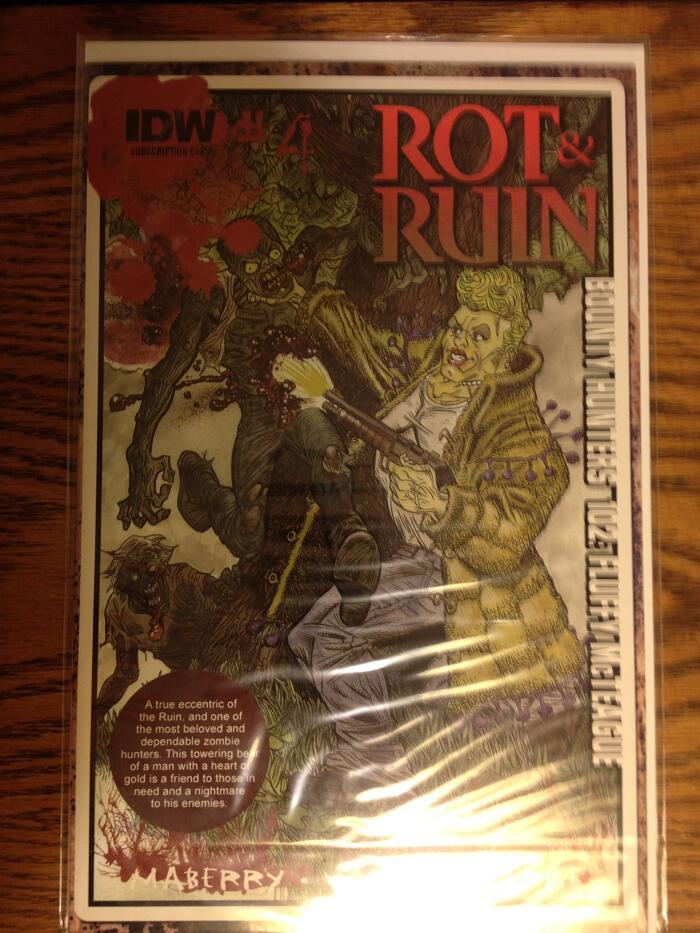 IDW Rot & Ruin #1 thru #5