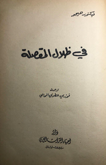 في ظلال المقصلة