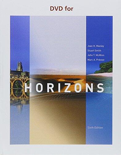 DVD for Manley/Smith/Prevost/McMinn's Horizons, 6th