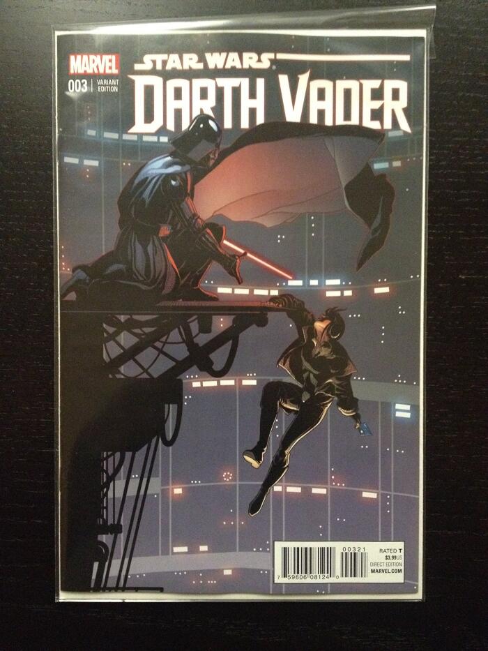 Darth Vader #3 (1st Aphra) 1:25 Salvador Larroca Variant - Marvel 2015 NM 1st Print