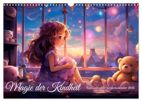 Magic of Childhood (Wall Calendar 2026 DIN A3 Landscape), CALVENDO Monthly Calendar: Immerse yourself in the colourful world of our childhood dreams - a calendar that makes ... shine! (CALVENDO People