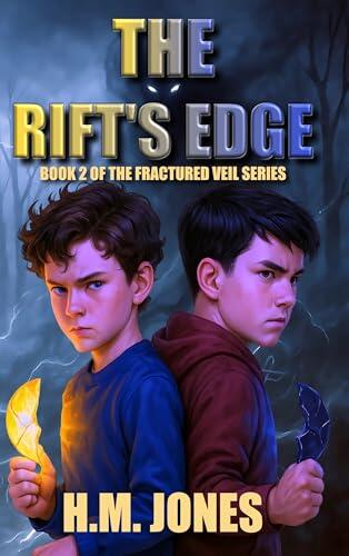 The Rift's Edge, Book Two of The Fractured Veil Series: A Rift. A Warning. A War. - A Middle Grade Fantasy Adventure of Magic, Mystery, and Prophecy