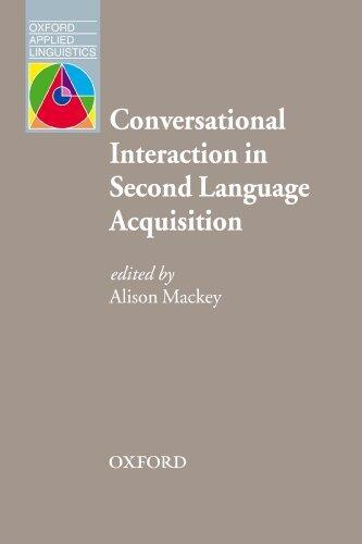 Conversational Interaction in Second Language Acquisition: A Series of Empirical Studies