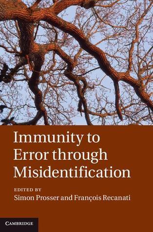 Immunity to Error Through Misidentification