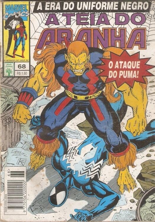 A Teia do Aranha n° 68: O Ataque do Puma!