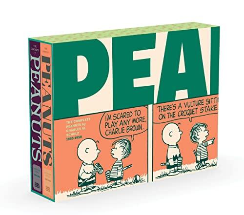 The Complete Peanuts 1955-1958: Vols. 3 & 4 Gift Box Set - Paperback
