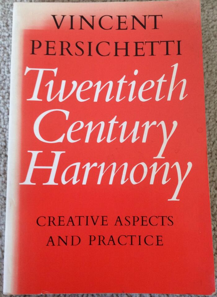 Twentieth century harmony: Creative aspects and practice