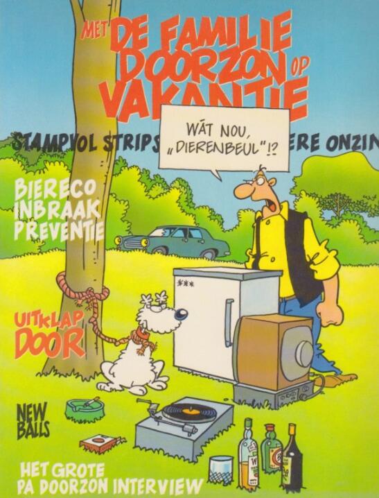 Met de familie Doorzon op vakantie 1