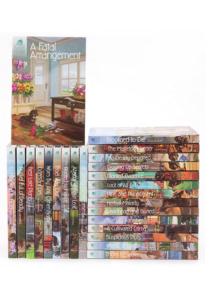 Victorian Mansion Flower Shop Mysteries 24-book bundle