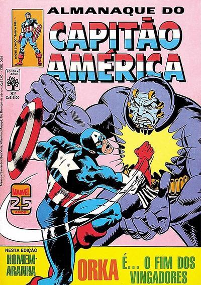 Almanaque do Capitão América nº 82 - Orka É... O Fim dos Vingadores