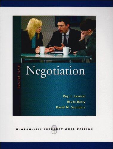 Negotiation.