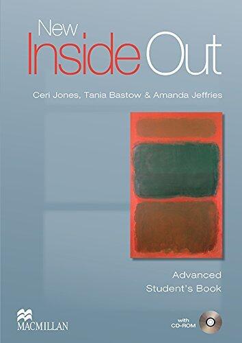 New Inside Out Advanced: Student Book with CD-ROM by Ceri Jones, Tania Bastow, Amanda Jeffries (2010) Paperback