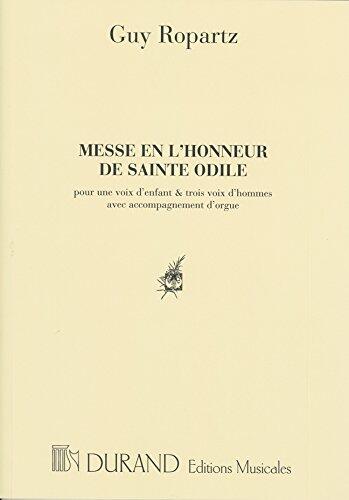 MESSE STE ODILE CHT-PIANO CHANT