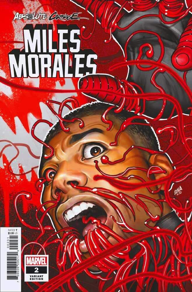 Absolute Carnage Miles Morales #2 (of 3) David Nakayama Connecting Variant