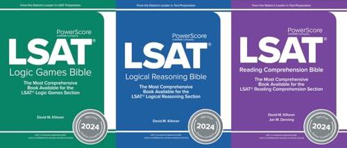 The PowerScore LSAT Bible Trilogy 2024