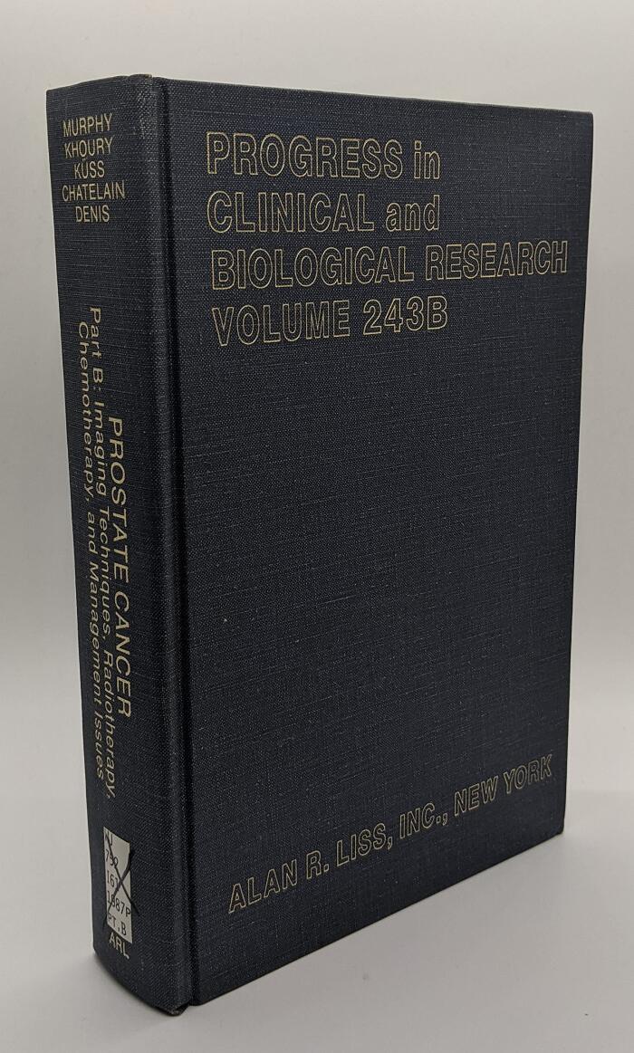 Prostate cancer: Proceedings of the Second International Symposium on Prostate Cancer, held in Paris, France, June 16-18, 1986