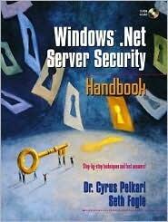 Windows .Net Server Security Handbook