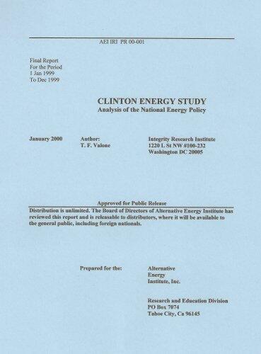 Clinton Energy Report