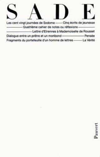 Œuvres Complètes Du Marquis De Sade