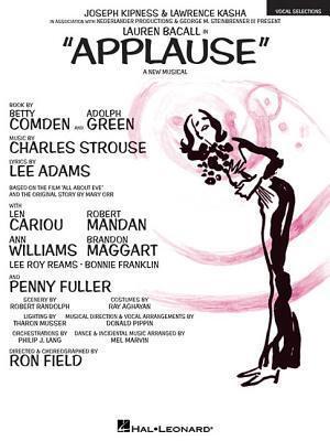 Applause: Vocal Selections Piano, Vocal and Guitar Chords