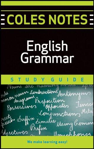English Grammar Coles Notes Study Guide