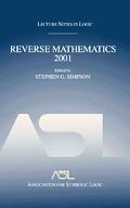Reverse Mathematics 2001