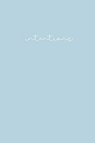 Intentions: Idea Notebook and Vision Journal - Minimalism Notebook Collection - The Minimalist (Softcover Lined Journal - 200 pages)
