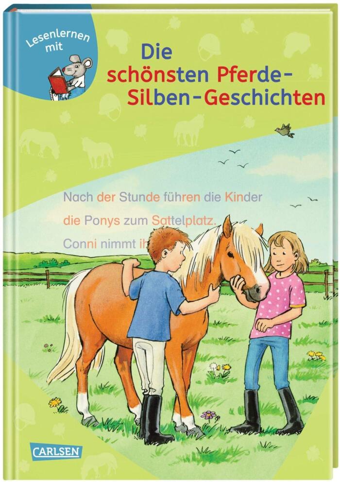 LESEMAUS zum Lesenlernen Sammelbände: Die schönsten Pferde-Silben-Geschichten