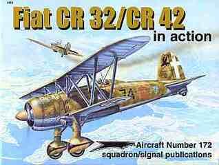 Fiat CR 32/CR 42 in action - Aircraft No. 172