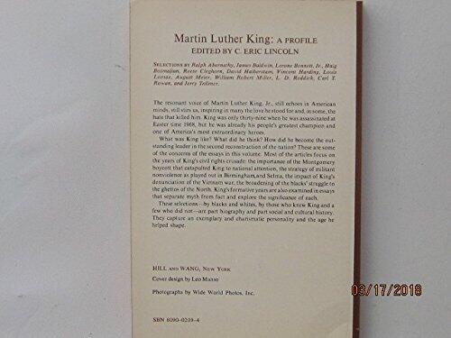 Martin Luther King Jr: A Profile