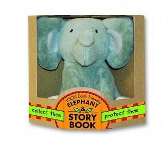 Green Start: Storybook and Plush Box Sets: Little Elephant - Collect Them and Protect Them!