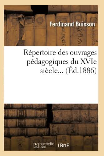 Répertoire des Ouvrages Pédagogiques du XVIe Siècle